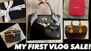Vlog Sale Including Never Revealed Cartier Piece | Chanel, Louis Vuitton, Fendi, Hermes, Cartier