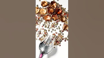 ✨ASMR Glitter &  Bead Force – Taps & Sparkle Triggers #asmr #satisfying #relaxing #calmingsounds