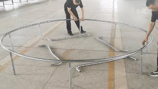 Easy Spring Up: StepbyStep Guide to Installing Your 10Foot Trampoline!