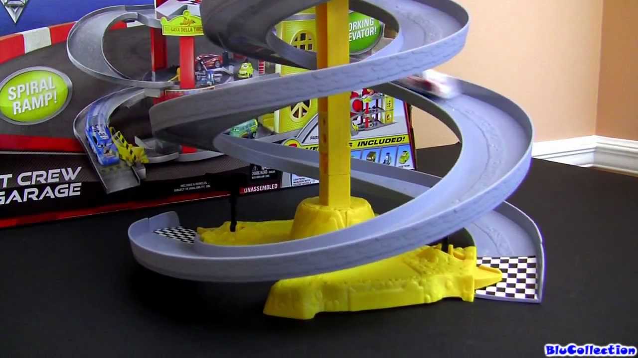 Cars 2 Race Off Spiral Track Set Youtube