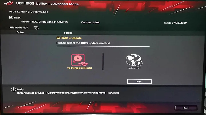 How to Update BIOS Firmware on ASUS ROG Motherboard (2021)