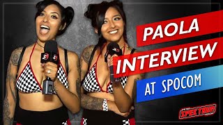 Interview with Paola at SpoCom