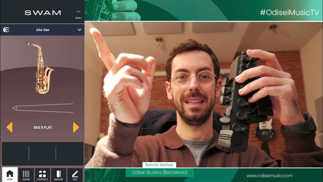 Travel Sax 2 with Swam Saxophone App in iOS devices YouTube