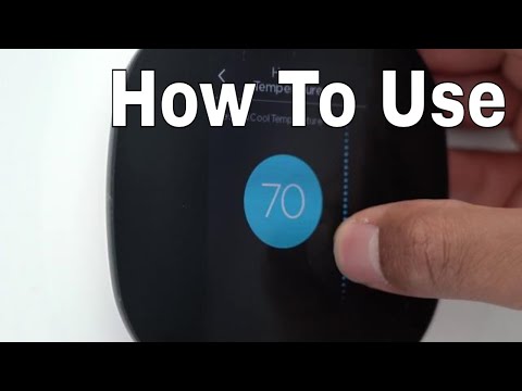 Ecobee Thermostat - How To Operate