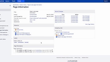 View Page Information - Learn Atlassian Confluence #120