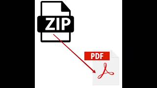 ZIP to PDF converting