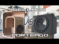 Que CAJON debo UTILIZAR para mi SUBWOOFER? | Cajon SELLADO VS PORTEADO