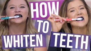 4 DIY Teeth Whitening Tricks (Using Household Products) (Beauty Break )