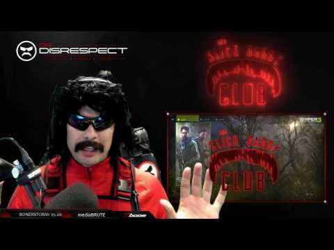 Dr Disrespect Mustache