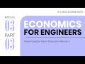 Model Question Paper Discussion - Module 3 | Economics For Engineers | S3/S4 KTU 2024 Scheme 