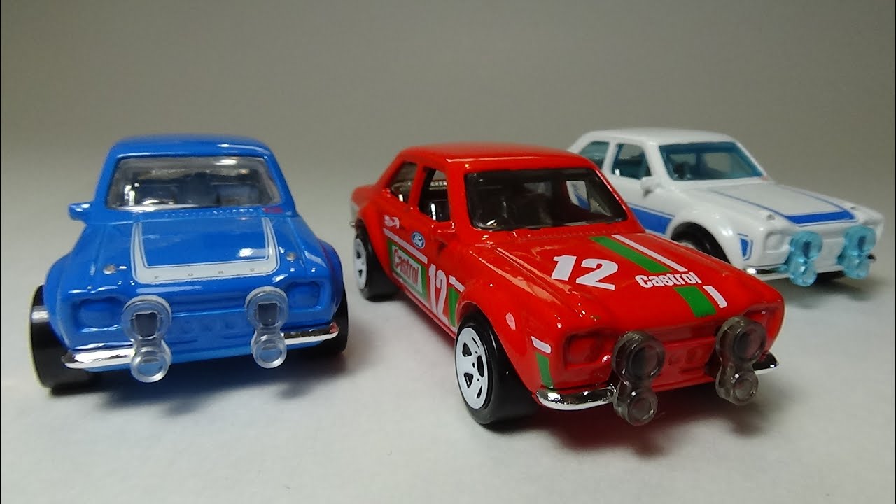 Hot Wheels 1970 Ford Escort RS1600 (2019 HW Race Day - Gumball 3000). 
