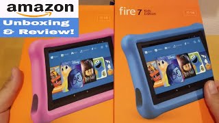 Amazon Fire Tablet 7 Kids Edition - Unboxing and Review