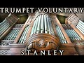 Trumpet voluntary  john stanley  organ solo  jonathan scott