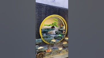 Thác Nước Phong Thủy Chiêu Tài Lộc Tại Thái Nguyên  #thacnuocphongthuy #tieucanhthacnuoc