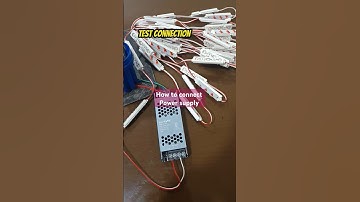 how to connect led power supply l led power supply 12V 120W 10A #powersupply #electrician #shorts