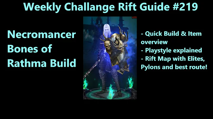 Diablo 3: Challenge Rift #219 - Quick & Easy Guide - Maps & Everything you need for a quick time!!