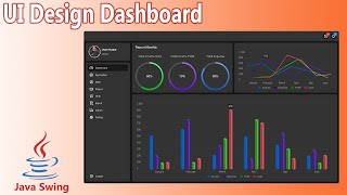 Java UI Design - Dashboard Desktop Application