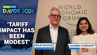 Davos 2026  Ericsson CEO on Geopolitics, Tariffs and Why AI Will Drive 5G Growth