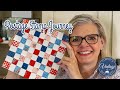 Make This Vintage Quilt 😍 Postage Stamp Quilt Block 🌟- Honey Bun Friendly