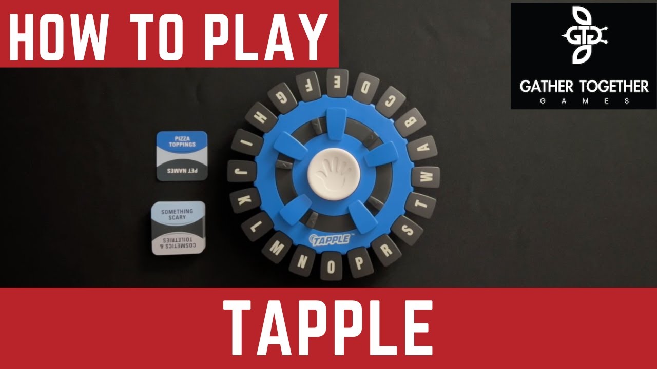 Tapple Board Game: Rules and Instructions for How to Play - Geeky Hobbies