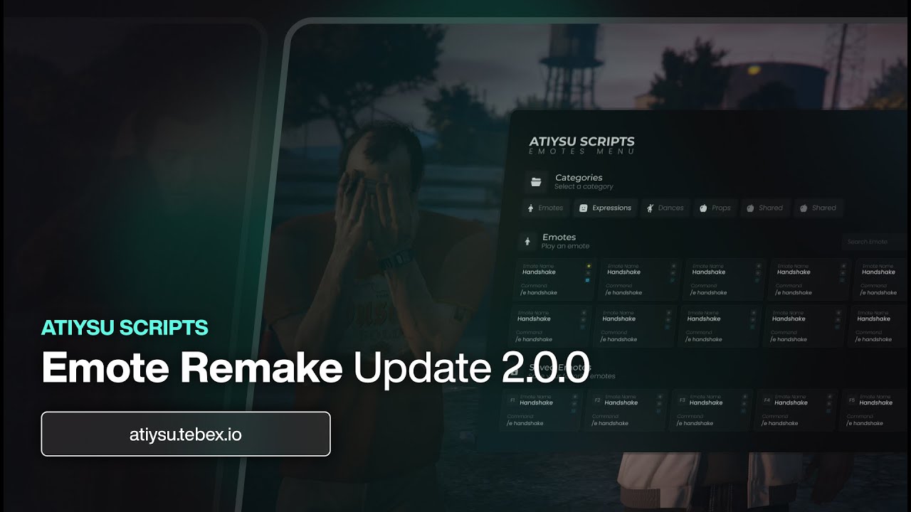 FiveM Emote Menu Script 2.0 | New UI, Sequence System & Custom Settings ...