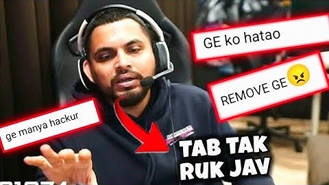 GE Hacking 😯 | Chat spamming Remove GE | SID reply
