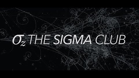 Sigma Club Seminar by Claudio Calosi (Ca
