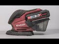 Disassembly of einhell sandpaper machine and repair of lithium battery