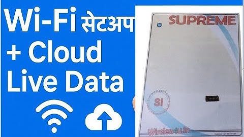 How to Connect AQI Machine to Wi-Fi for Real-Time Cloud Reporting -- Step-by-Step Setup Guide