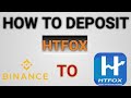 How to Deposit money in htfox from Binance | Htfox may deposit kase kare | in urdu/hindi