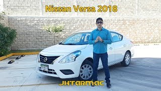 Nissan Versa Sense 2018 Prueba a fondo! Es tiempo de cambiar la página...