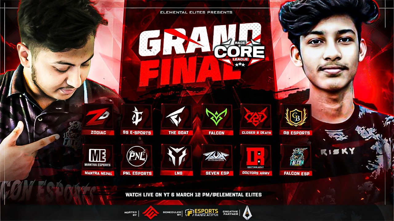 [🔴LIVE] RAGE CORE LEAGUE | EE PRESENTS | EE ORG. - YouTube