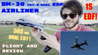 50$ πΌπ»π½! CHEAPEST RC πΌπ»π½ AIRLINER! bm30 Boeing 787 3ch RC Plane review.