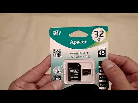 APACER MICRO SDHC 32 GB CLASS 10 + SD ADAPTER (AP32GMCSH10U1) в Баку / Bakida