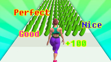 MAX LEVEL in Fat 2 Fit! 👩🏻_🦰🍔 BIG UPDATE!! All Levels - iOS, Android Gameplay (Levels 9 - 11)