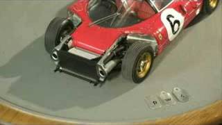 The car room magazine's video review show "playing with cars" reviews
gmp's soon-to-be-released 1967 ferrari p4!