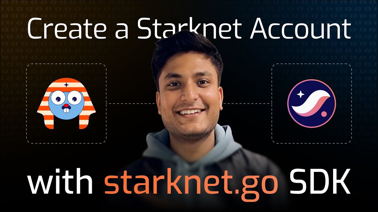 Create a Starknet Account in Go | starknet.go Tutorial - YouTube