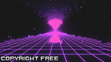 Synthwave Grid Loop Stock Video/Animated Background