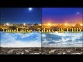 TimeLapse - 5 days in 4 minutes. Таймлапс - 5 дней за 4 минуты. (4K UHD)