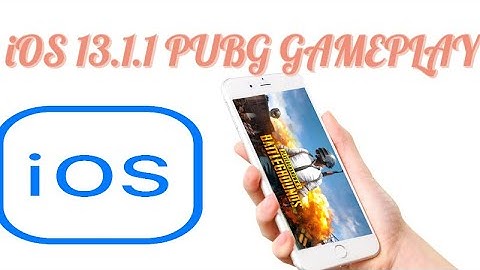 PUBG (M) Game Play On iOS 13.1.1 || 3 Finger issue fixed