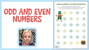 Odd and Even Numbers - Learn Numbers for 1st and 2nd Grade  - Kids Academy