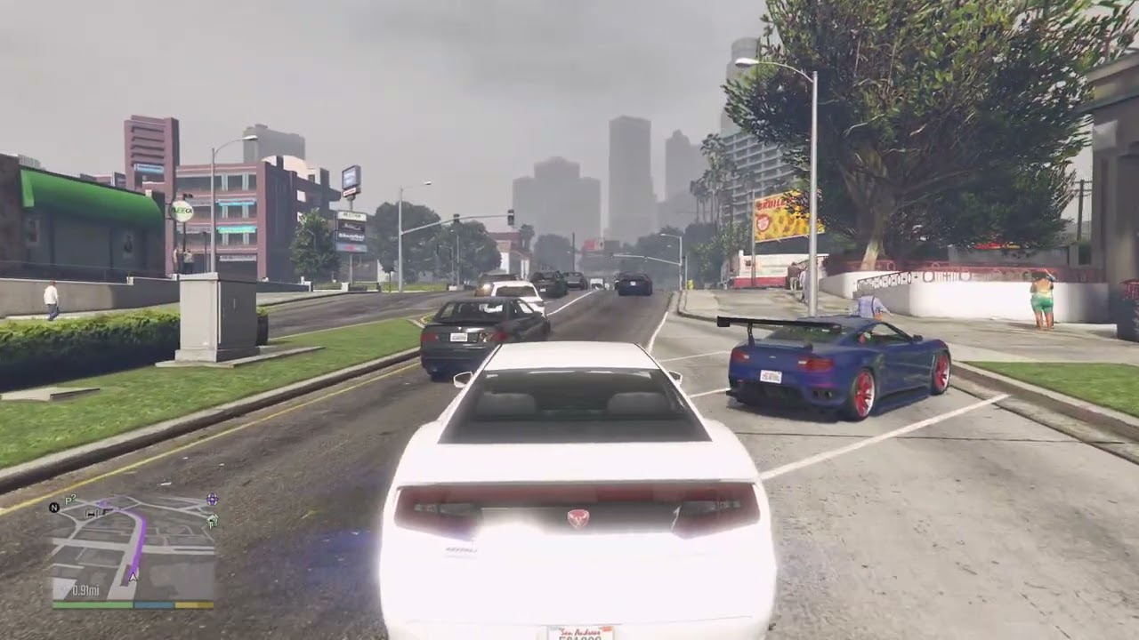 Trying to escape from 3star police part:1