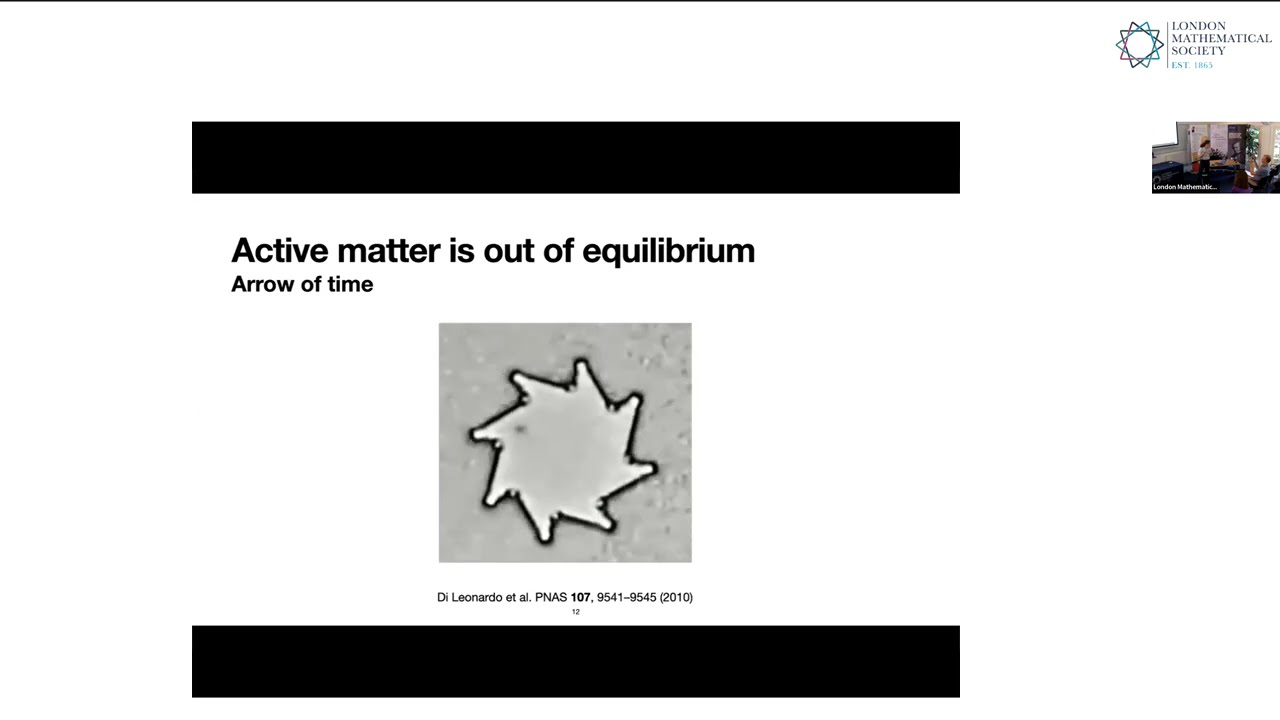 How active matter develops our understanding of life, Rosalba Garcia-Millan | LMS Lord Kelvin 200th