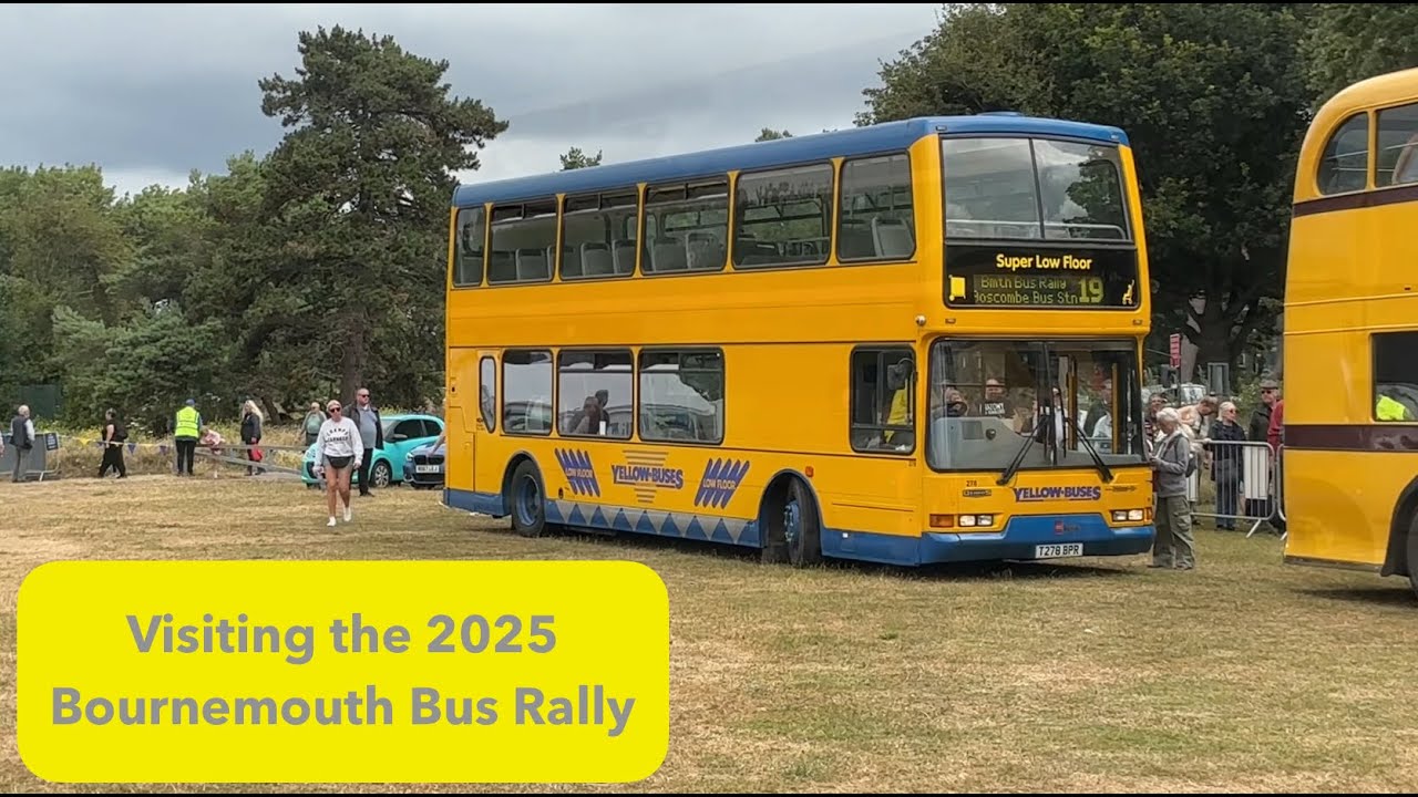 Bus Rally Calendar The 2025 Bournemouth Bus Rally. - YouTube