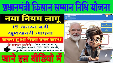 Pm Kisan New Update | Pm Kisan Payment Failed Problem | Error Code 75 95 68 No Record Found  | PFMS