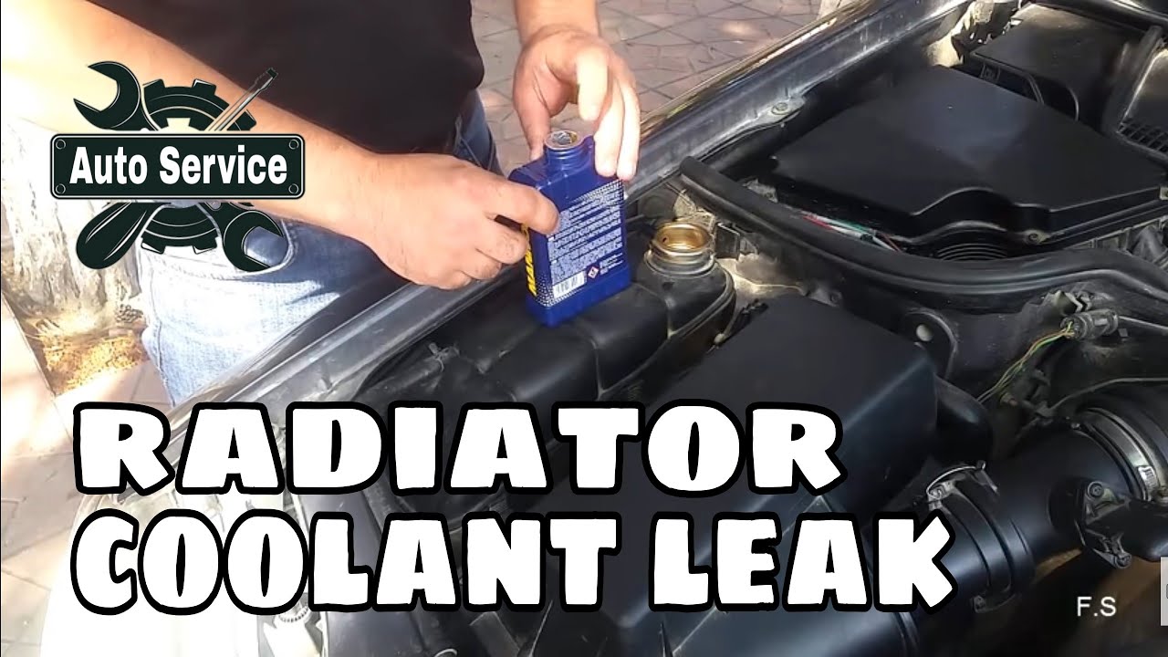 How to Fix a Coolant Leak on a Car Mercedes benz w210 YouTube