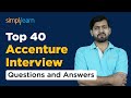 Top 40 Accenture Interview Questions and Answers | Accenture Interview for Freshers | Simplilearn