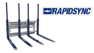 Cascade RapidSync: up to 45% faster fork positioning