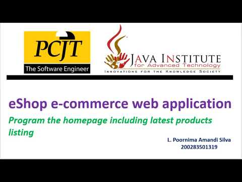 Web Project Task 08 | 1st Year | Semester 01 | Java Institute