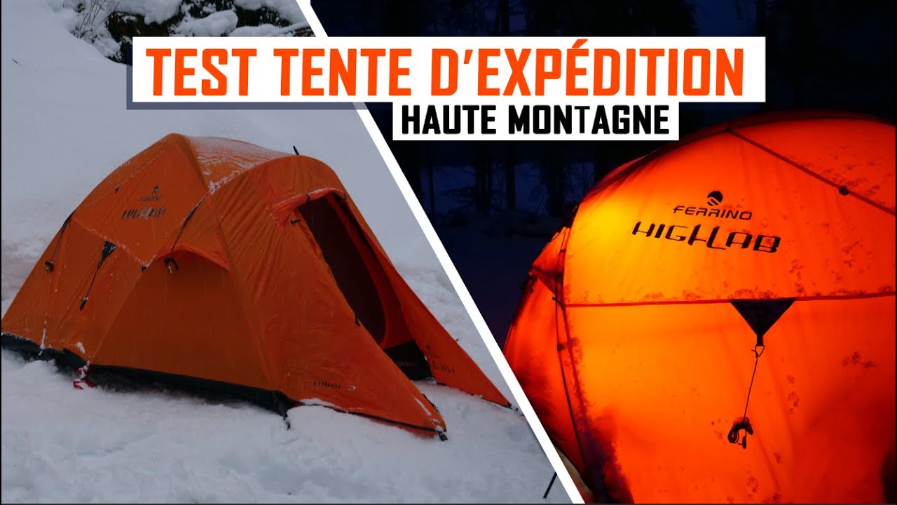 TEST TENTE D'EXPÉDITION ET DE HAUTE MONTAGNE | Ferrino Pilier 2 - YouTube